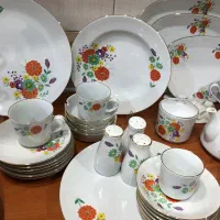 سرویس چینی ۶ نفره ۷۹ پارچه|ظروف سرو و پذیرایی|تهران, علم و صنعت|دیوار