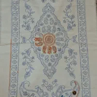 پته طرح خام + نخ ها