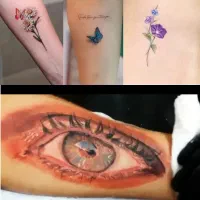 اجرای حرفهای تاتو + آموزش تخصصی تاتو بدن
