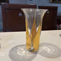 گلدان دکوری ناخمن مدل آماریس طلایی