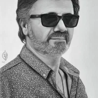 سفارش انواع نقاشی چهره سیاه قلم|تابلو، نقاشی، عکس|نجف‌آباد, جعفرآباد|دیوار