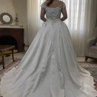 لباس عروس ساتن آمریکایی|لباس|همدان, |دیوار