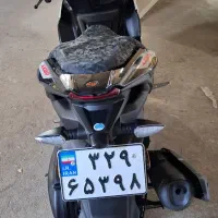 ایرکس هانی۱۸۰سیسی   نقره ای ‌.کار ۴۰۰۰ مدل ۱۴۰۳ .|موتورسیکلت|مشکین‌دشت, |دیوار