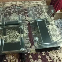 میز جلو مبلی  4 عدد  دوتا بزرگ دوتا کوچیک|مبلمان خانگی و میز عسلی|کشکسرای, |دیوار