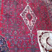 فرش دست بافت سالم بدون پارگی در دو طرح|فرش|همدان, |دیوار