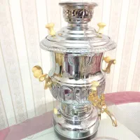 سماور گازی ۶ لیتر نو برنز اصل برادران حبیبی قدیمی|سماور، چایساز، قهوهساز|تبریز, |دیوار