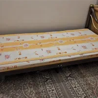 تختخواب فلزی یک نفره|تشک تختخواب|تویسرکان, |دیوار