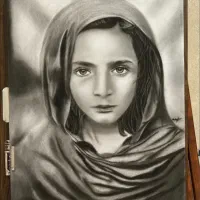 سفارش طراحی پرتره سیاه قلم|تابلو، نقاشی، عکس|تبریز, |دیوار