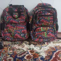 دو عدد کوله پشتی کیف نو