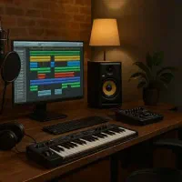 استودیو ظبط خوانندگی آهنگسازی تنظیم