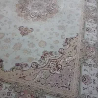 جفت فرش کرم ضخیم