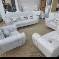 مبلمان 7نفره اسکارلت پایه چوبی وفلزی|مبلمان خانگی و میز عسلی|چابهار, |دیوار