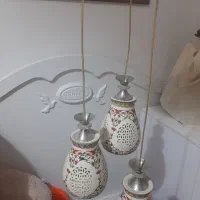 لوستر ۳شاخه چینی|لوستر و چراغ آویز|قرچک, زیبا شهر|دیوار