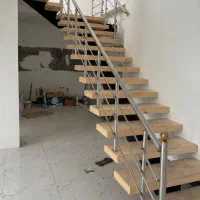 نرده شیشه ای نرده استیل نرده چوبی|مصالح و تجهیزات ساختمان|قائمشهر, |دیوار