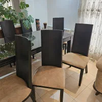 سرویس ناهار خوری ۸نفره برند اکسیر (شرکتی)|میز و صندلی غذاخوری|تهران, شهران جنوبی|دیوار