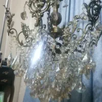 دوعدد لوستر طرح قدیمی|لوستر و چراغ آویز|همدان, |دیوار