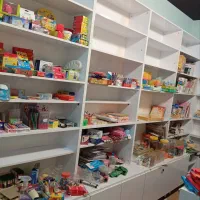 قفسه ام دی اف مغازه