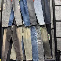 شلوار لی مام استایل بگ استایل مردانه