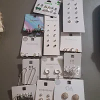 انواع گوشواره پکی انگشتر پکی و بدلیجات و ساعت|بدلیجات|خرمآباد, |دیوار