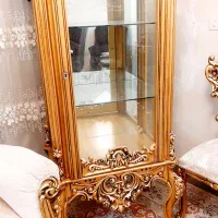 گنجه طلایی ،، سالم و شیک ،، ساعت ایستاده سالم