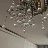 لوستر ۶ شعله جفت