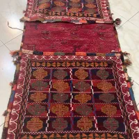 خورجین دستبافت انتیک سالم ریزبافت عشایری|گلیم، جاجیم، گبه|تهران, شهرک غرب|دیوار
