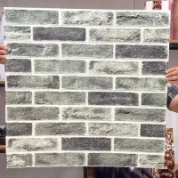 دیوار پوش برچسب فومی  ضد رطوبت آجر نماو...|مصالح و تجهیزات ساختمان|لاهیجان, قیام|دیوار