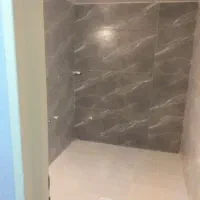 کاشی کاری بین کابینتی سرامیک اسلب.