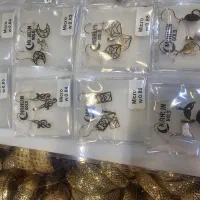 نیم ست طلای مینیمال. پلاک و گوشواره|جواهرات|تهران, مجیدآباد|دیوار