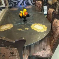 میز غذا خوری هشت نفره