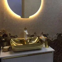 روشویی کابینتی مدل اسپارک با ایینه بک لایت|لوازم سرویس بهداشتی|پاکدشت, پاکدشت (مامازند)|دیوار