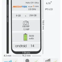 گوشی شیائومی ردمی 13x|موبایل|بیرجند, |دیوار