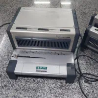 دستگاه پانچ برقی سیمی کن کتاب فنرزن سه قالبه کیوپا|لوازم التحریر|تهران, جوانمردان (اندیشه)|دیوار