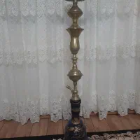 قلیان تنه بلند برنجی