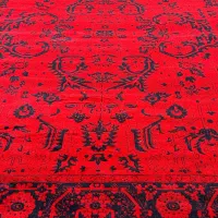 فرش ۵۰۰ شانه، نقش گل و ترنج|فرش|گرگان, |دیوار