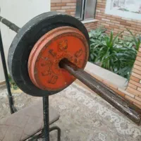 دمبل و هالتر و میز پرس