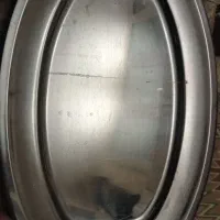 سینی بزرگ استیل ۲ عدد