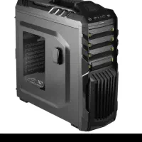 کیس و مانیتور گیمینگ طراحی تدوین با تمام قطعات