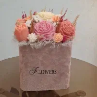 گل شمع کادویی و دکوری پاییزی|صنایع دستی و سایر لوازم تزئینی|همدان, |دیوار