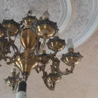 لوستر تمام برنز|لوستر و چراغ آویز|تهران, کوی بیمه|دیوار