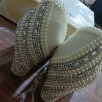 کفش عروس سایز ۳۹ نو|کیف، کفش، کمربند|تبریز, |دیوار