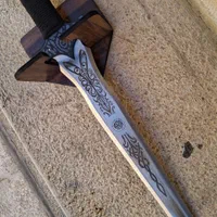 شمشیر تمام فولاد(۶۰cm)وایکینگ ،با آویز دیواری،غلاف|کلکسیون و سرگرمی|شیراز, شاهچراغ|دیوار