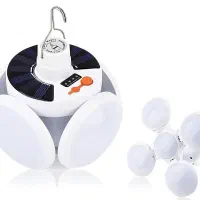 چراغ اضطراری شارژ ی خورشیدی تاشو|لامپ و چراغ|کرمان, |دیوار