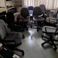 صندلی چرخدار پارچه ای
