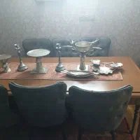 میز نهار خوری چوب راش