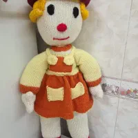 عروسک بافت بزرگ|اسباب‌بازی بچه|مشهد, شیرودی|دیوار