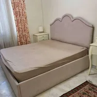 سرویس خواب دونفره همراه 2میز کنار و میز آرایش|تخت و سرویس خواب|تهران, ظفر|دیوار