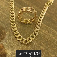 نیم ست ، النگو ، تکپوش ، گوشواره طلا نو|جواهرات|مشهد, زمرد|دیوار