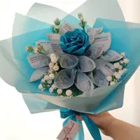 دسته گل و باکس روبانی و پولی برای هر مناسبت وزوار|گل مصنوعی|اردبیل, |دیوار