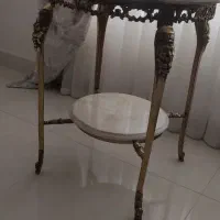 میز دوطبقه برنز